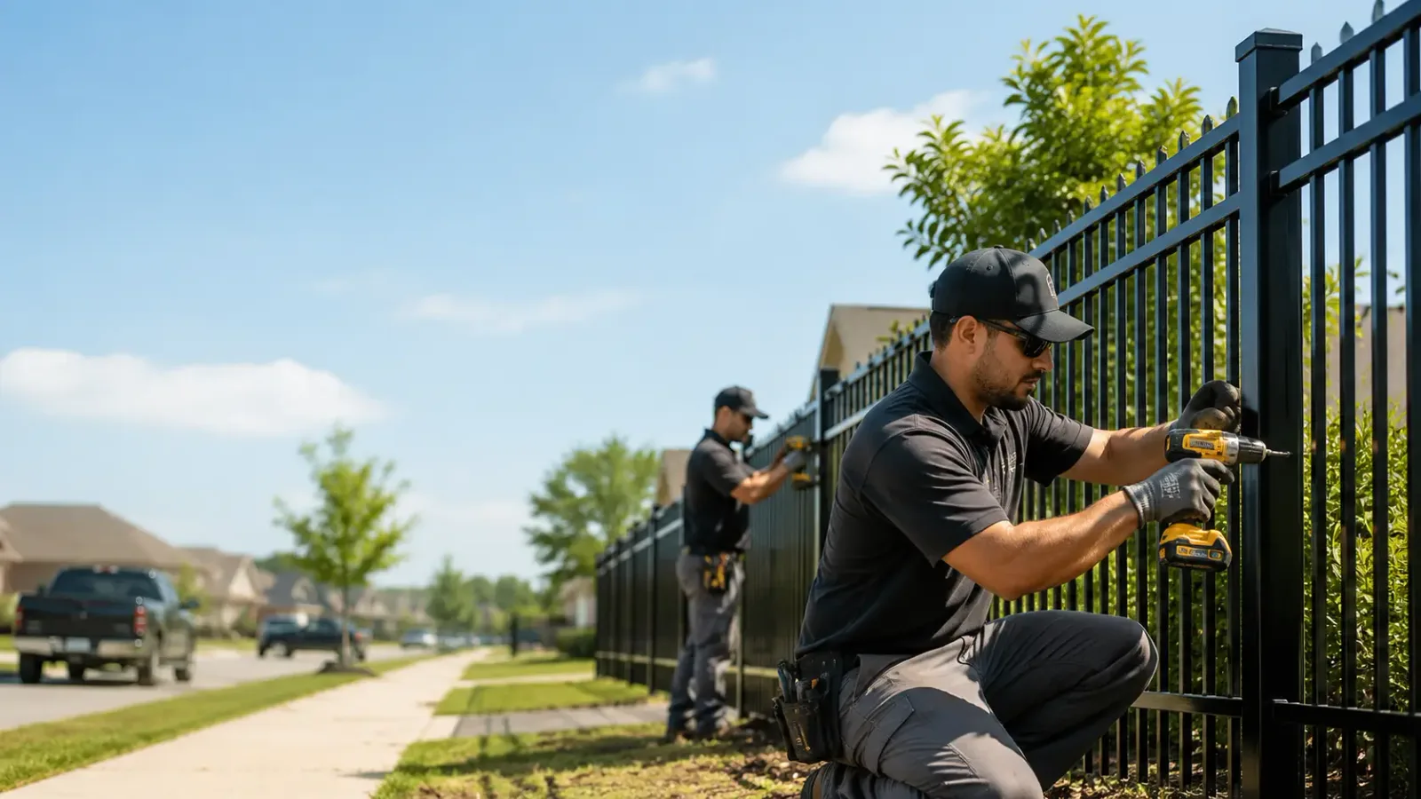 Metal Fence Installation in Chatfield, TX